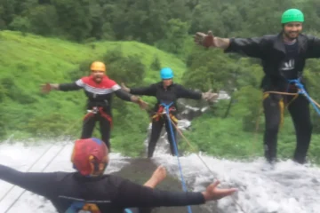 Best Waterfall Rappelling Near Mumbai & Pune